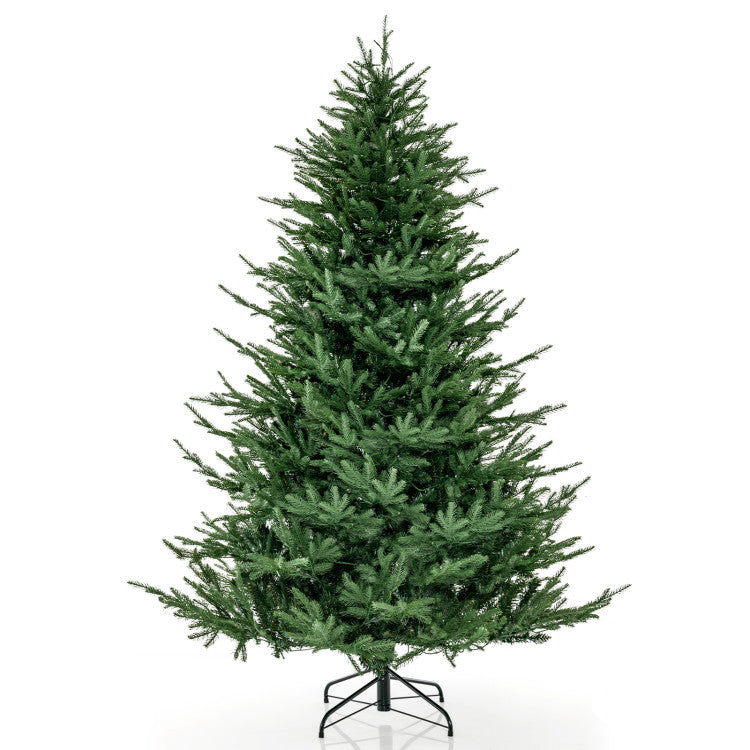 Pre-lit Christmas Tree with 280 Warm White LED Lights and 8 Lighting Modes