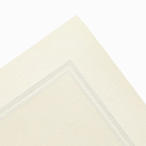 Ecru and Black Premium Stationery Paper Set, Letter Size (24 Envelopes, 48 Sheets)