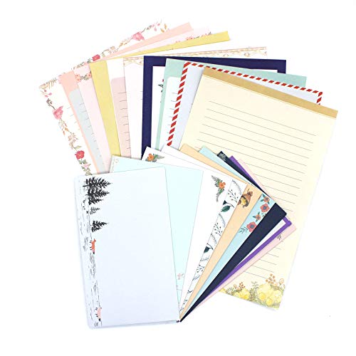 Stationary Paper and Envelopes Set, 90 PCS Stationary Set for Women Girls and Men Boys