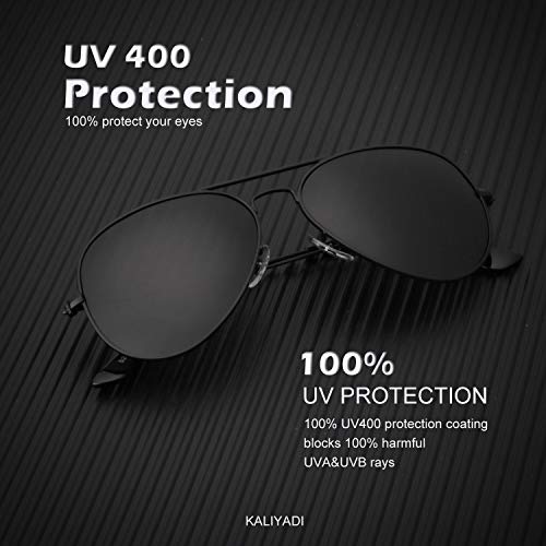 Classic Aviator Sunglasses Driving Sun glasses Polarized Lens 100% UV Blocking