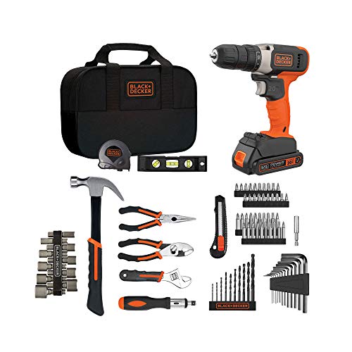 Home Tool Kit with 20V MAX Drill/Driver, 83-Piece