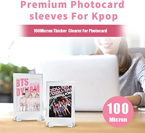 Keychain Idol Photo Protector Clear Photocard Sleeve Kpop Photocard Holder