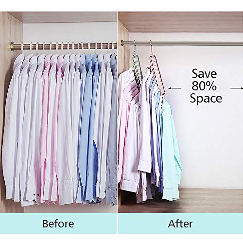 Magic Space Saving Clothes Hangers Multifunctional Smart Closet Organizer Premium