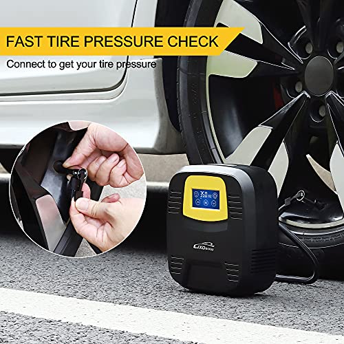 Air Compressor Tire Inflator - Car Tire, Bicycle, Basketball and Other Inflatables