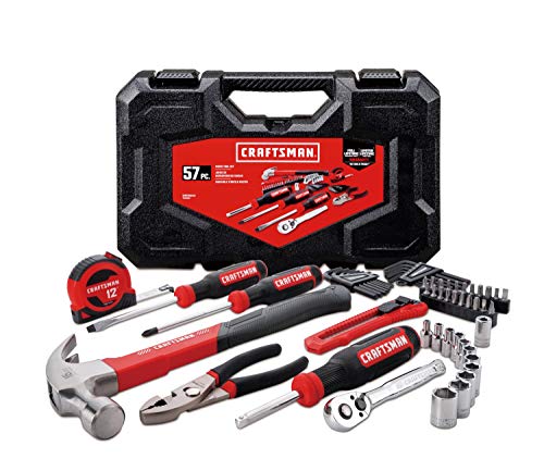 Home Tool Kit / Mechanics Tools Kit, 57-Piece