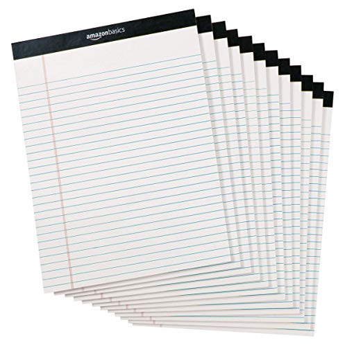 Basics, Quad-Ruled Paper Pad, Pack of 2, 8.5 Inch X 11.75 Inch, New
