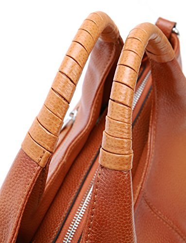 Iswee Genuine Leather Purses and Handbags for Women Shoulder Bag Top Handle  Satchel Ladies Hobo Crossbody Bags