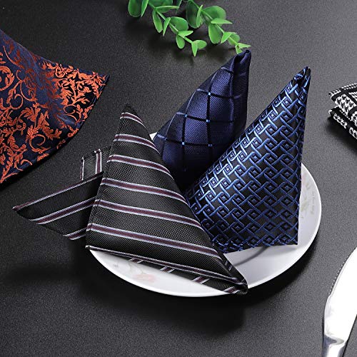 40 Pack Pocket Squares for Men Men's Handkerchief Mens Pocket Squares