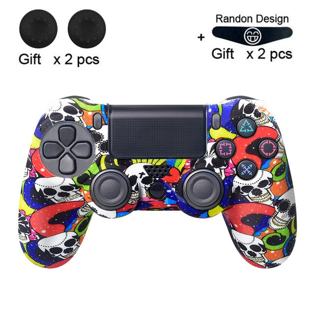 Soft Silicone Gel Rubber Case Cover For SONY Playstation 4 PS4 Controller