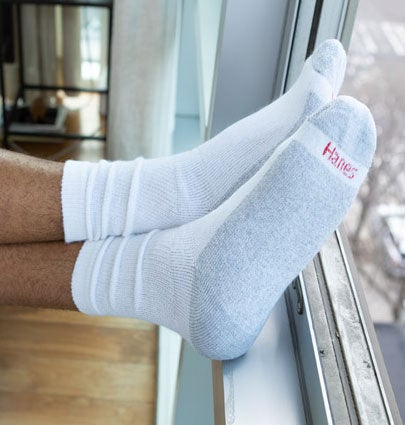 25% off select Men's socks! Low cut, ankle, crew...multiple styles & colors to choose from!