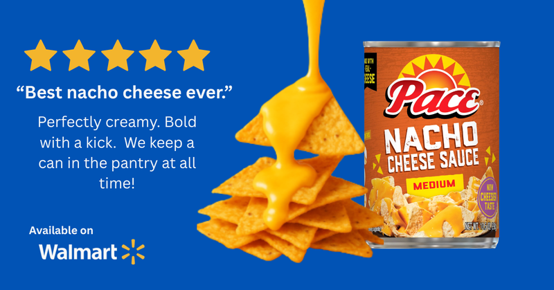 Pace Medium Nacho Cheese Sauce, 10.5 oz Can