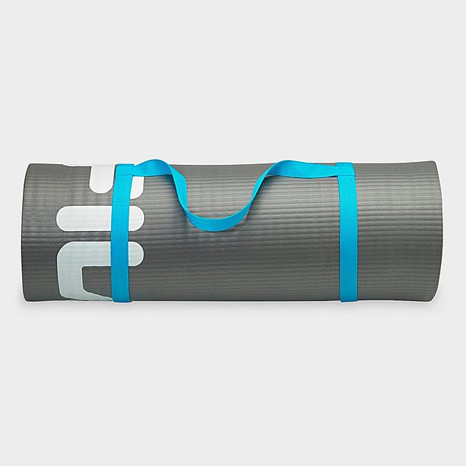Fila Premium Fitness Mat in Grey/Grey Size 15MM
