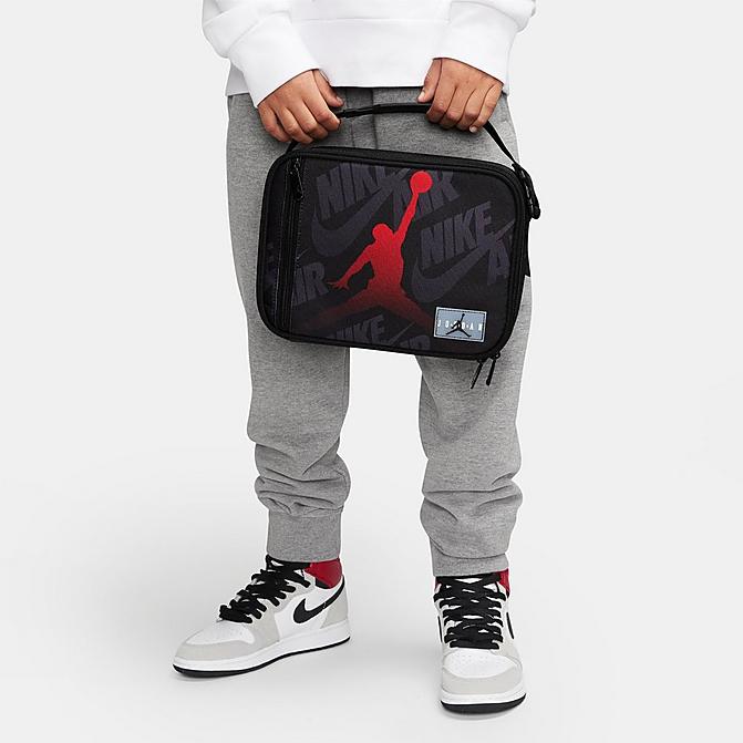 Jordan Fuel Pack Lunch Bag in Black/Grey 100% Polyester
