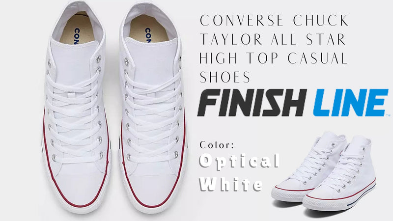 CONVERSE CHUCK TAYLOR ALL STAR HIGH TOP CASUAL SHOES | Color: Optical White