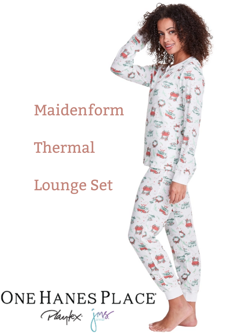 Maidenform Thermal Lounge Set