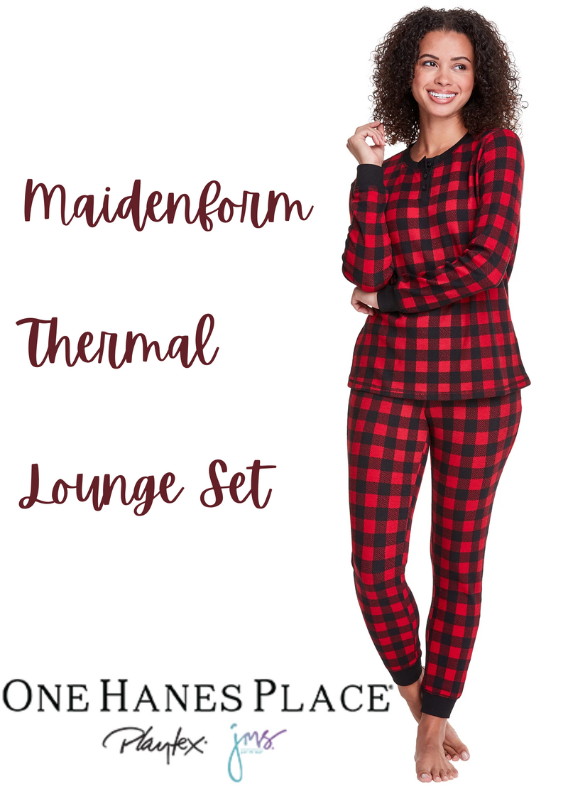 Maidenform Thermal Lounge Set