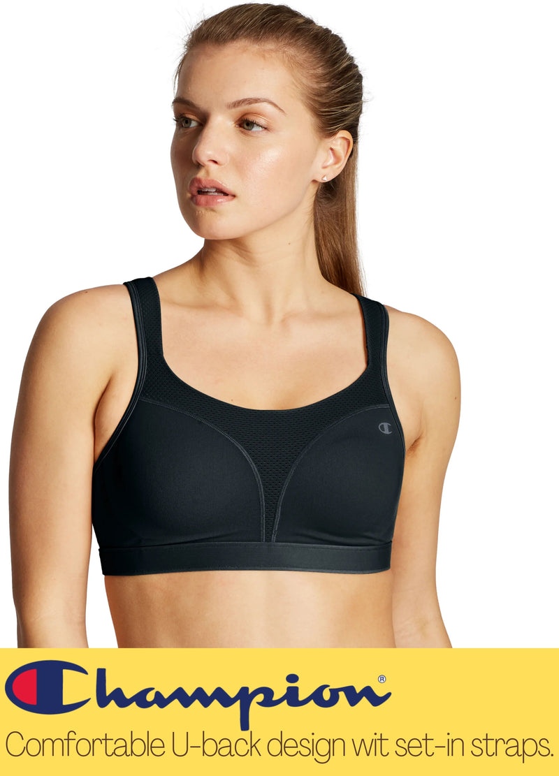 THE SPOT COMFORT® SPORTS BRA | Color: Black