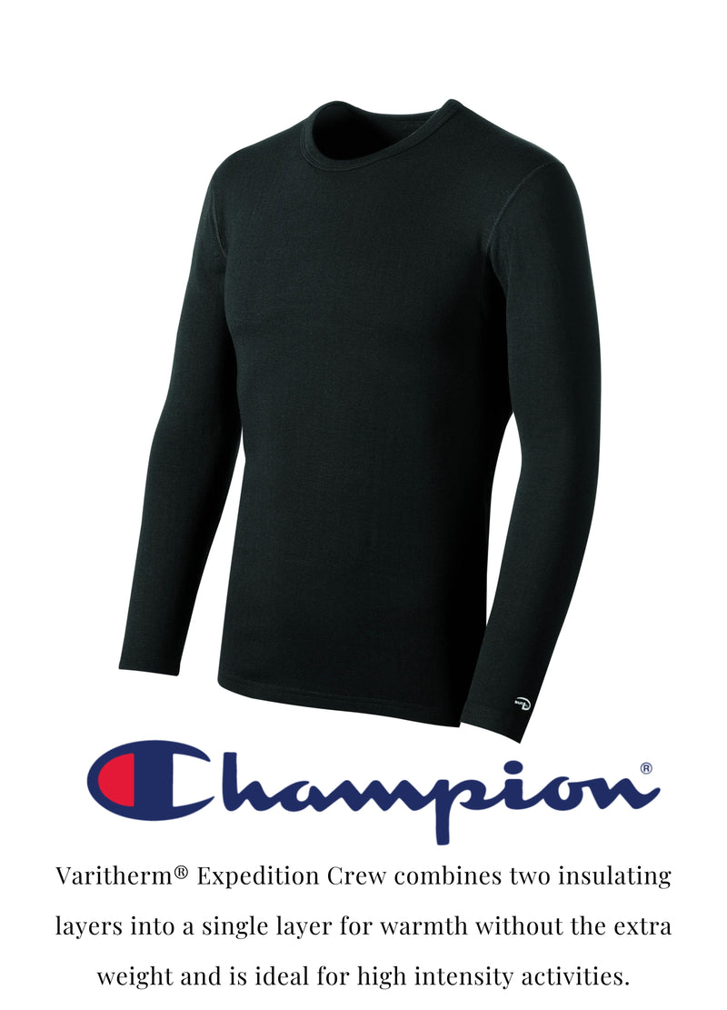 Men's Duofold Expedition Baselayer Crew Black