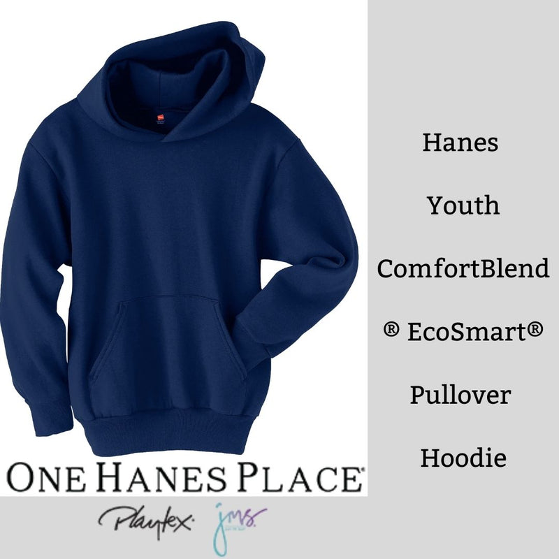 Hanes Youth ComfortBlend® EcoSmart® Pullover Hoodie