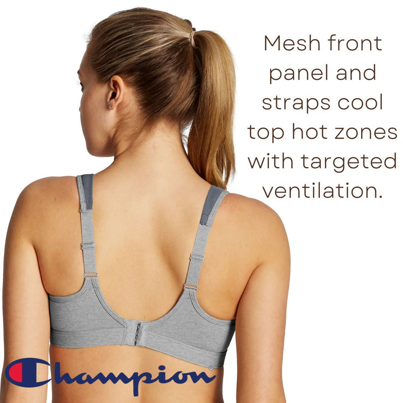 THE SPOT COMFORT® SPORTS BRA | Color: Oxford Heather/Medium Grey