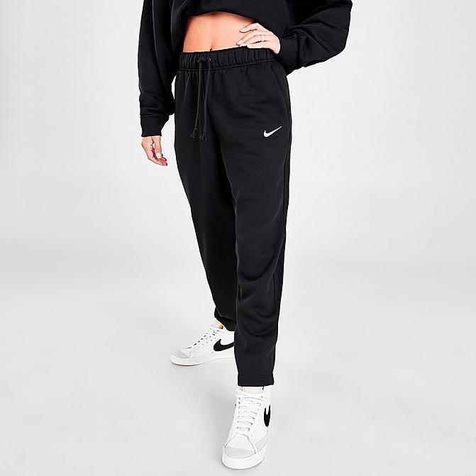 Nike Women's Sportswear Collection Essentials Curve Fleece Jogger Pants