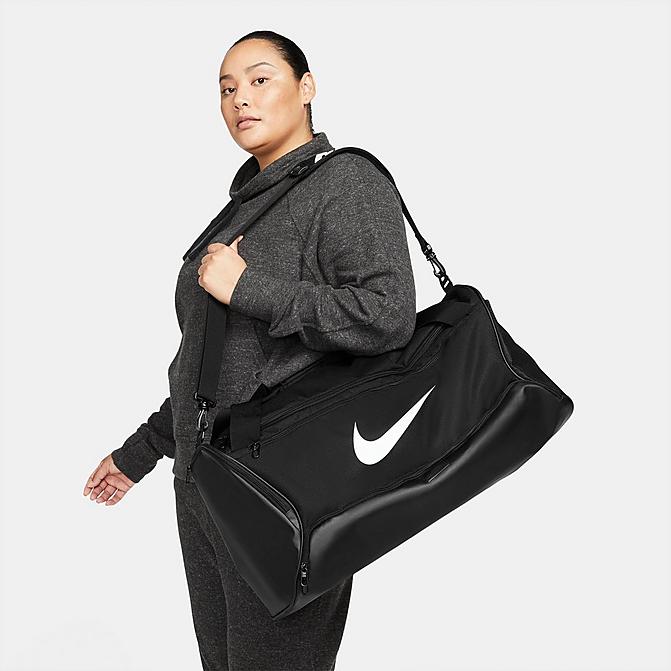 Nike Brasilia 9.5 Training Duffel Bag in Black/Black Polyester