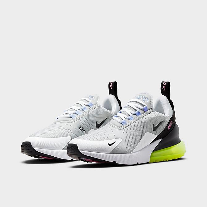 Nike Women's Air Max 270 Casual Shoes in White/Pure Platinum