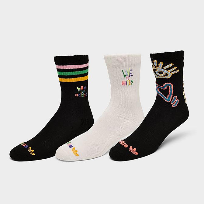 ADIDAS ORIGINALS PRIDE CREW SOCKS (3-PACK)