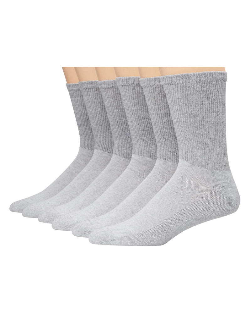 Hanes Men's FreshIQ Cushion Crew Socks