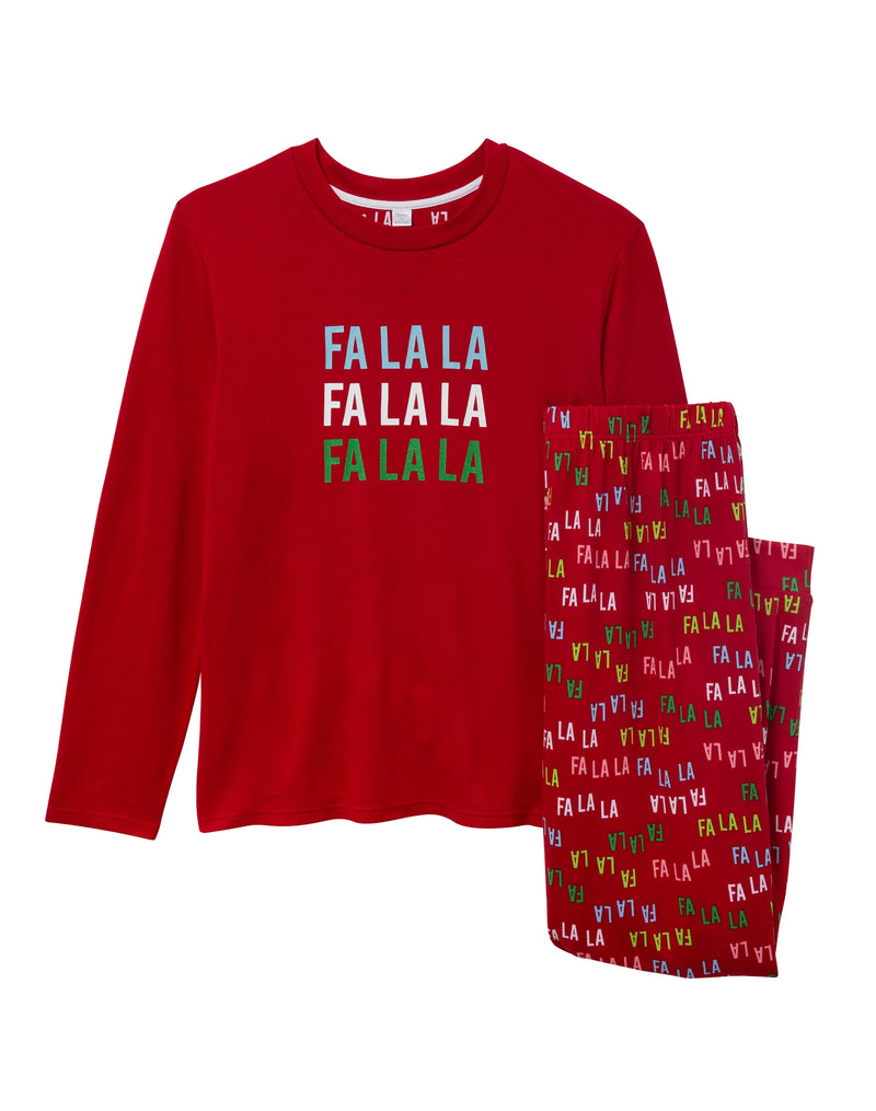 Hanes Men's Fa La La Matching Family Pajamas