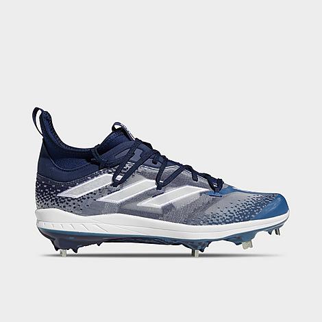 Adidas Men's Adizero Afterburner NWV Baseball Cleats in Blue/Team Navy Blue Size 11.0