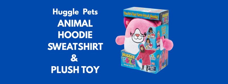 Huggle Pets Animal Hoodie Sweatshirt for Kids