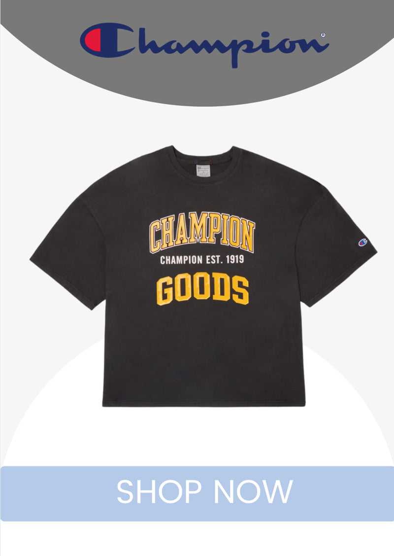 Men's Graphic T-Shirt, Champion Dry Goods Black