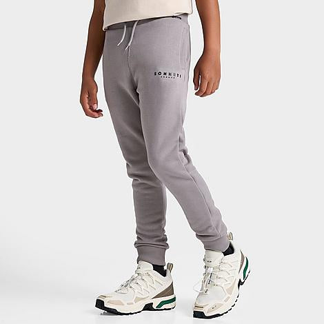 Sonneti Kids' London Jogger Pants in Grey/Titanium