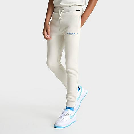 Sonneti Kids' London Jogger Pants in Off-White/Light Bone