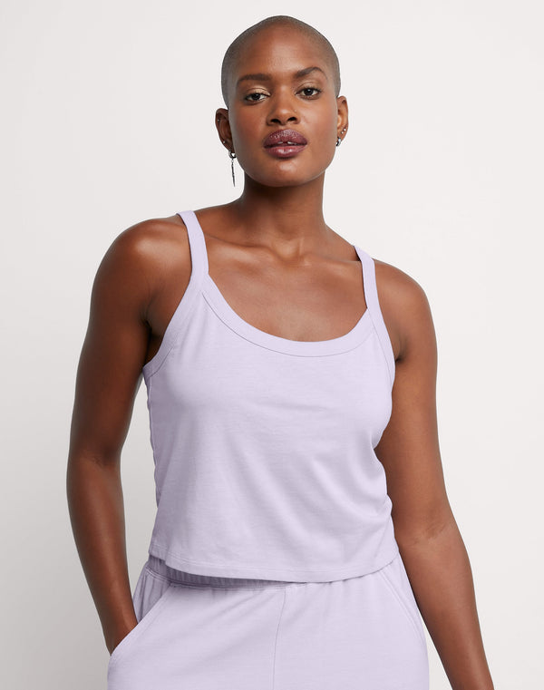 Hanes Originals Women's Soft Wash Tank Urban Lilac