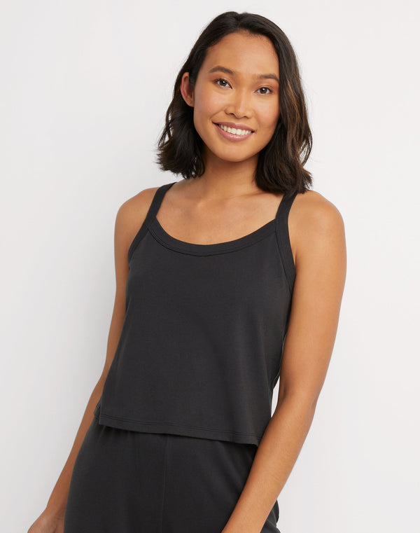 Hanes Originals Women's Soft Wash Tank Black