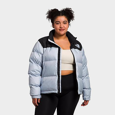 The North Face Inc Women's 1996 Retro Nuptse Jacket (Plus Size) in Purple/Dusty Periwinkle 100% Nylon