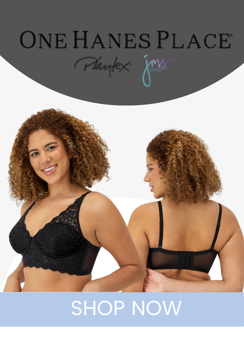 Maidenform Lightly Lined Convertible Lace Bralette Black