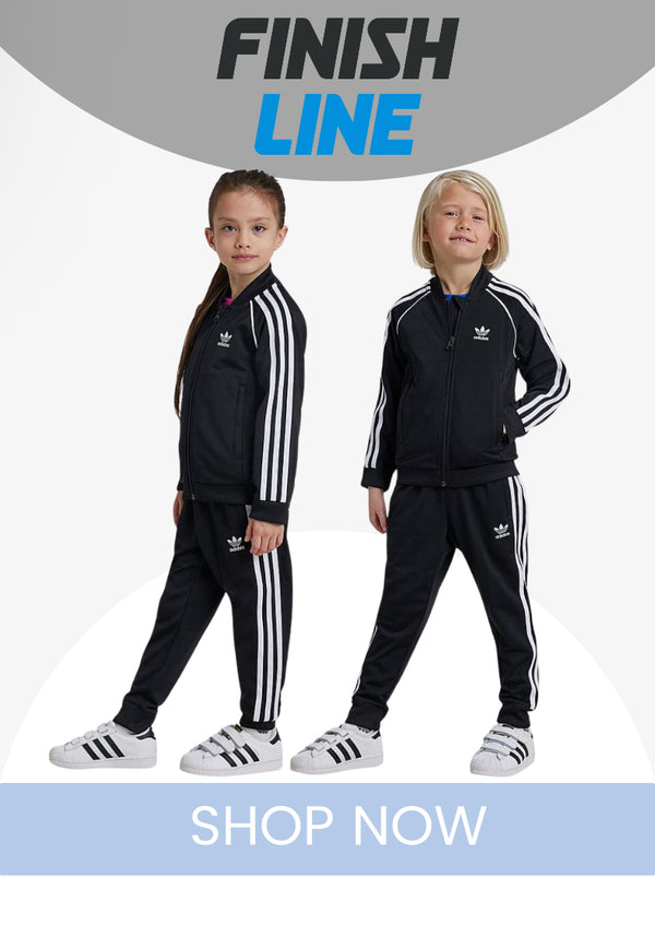 Adidas Little Kids' Originals adicolor Superstar Track Suit in Black/Black Polyester