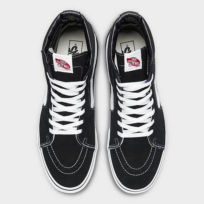 Vans Sk8-Hi Quilted Casual Shoes in Black/Black Size 11.0 Canvas/Suede