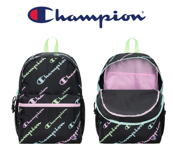 Champion Kids' Youthquake Backpack Black Combo ONE SIZE