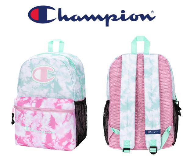 Champion Kids' Youthquake Backpack Blue/Pink ONE SIZE
