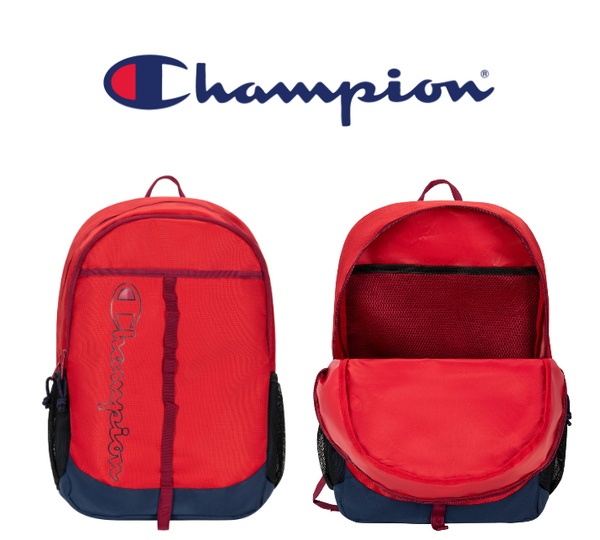 Champion Center Backpack Red/Navy ONE SIZE Unisex