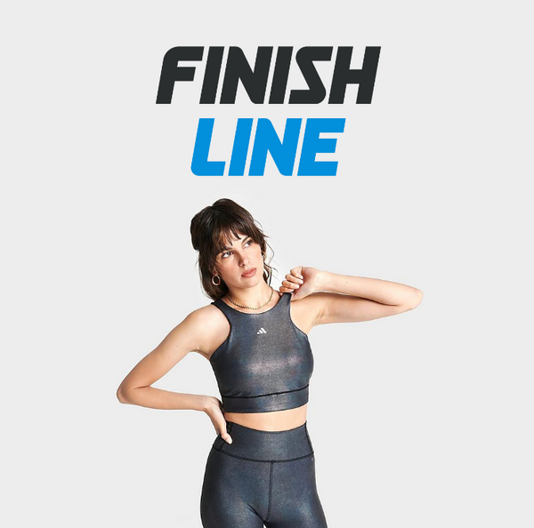 Adidas Women's Powerimpact Training Medium-Support Longline Bra in Grey/Bk Size LAC Polyester/Plastic
