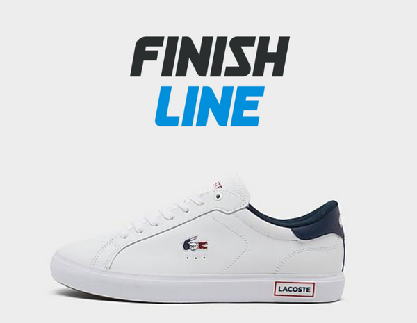 Lacoste Men's Powercourt Leather Casual Shoes in White/White