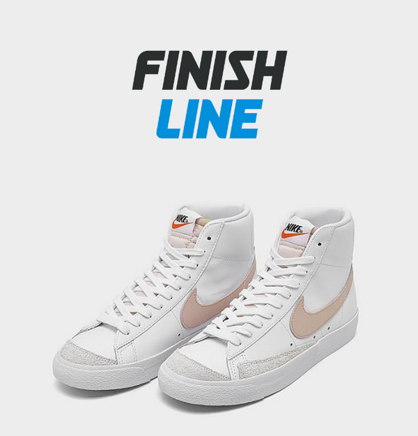 Nike Women's Blazer Mid '77 Casual Shoes in White/White