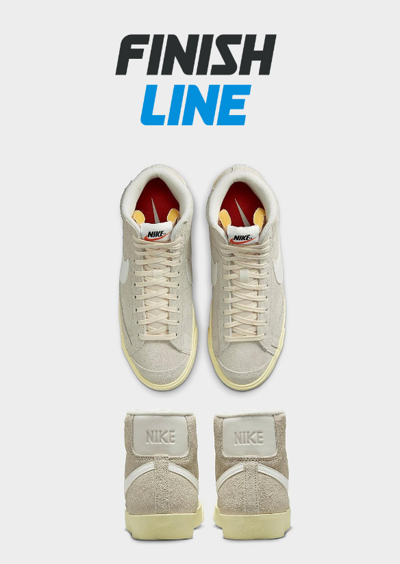 Nike Blazer Mid '77 Vintage Casual Shoes in Beige/Light Bone