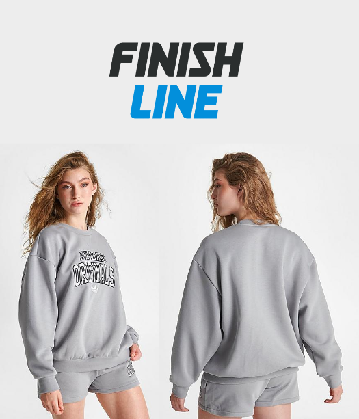 Adidas Women's Originals BF Varsity Crewneck Sweatshirt in Grey/Solid Grey