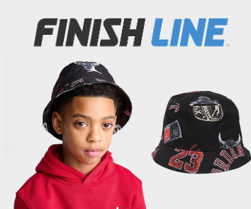 Jordan Kids' Icons Bucket Hat in Black/Black